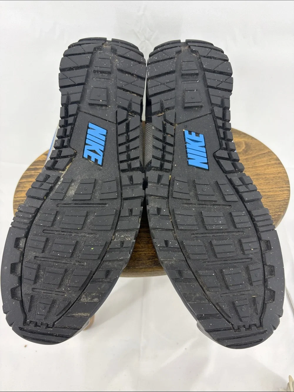 Nike Mens ACG Pyroclast Dark Shadow Italy Blue Trail Hiking Running Shoes, 9